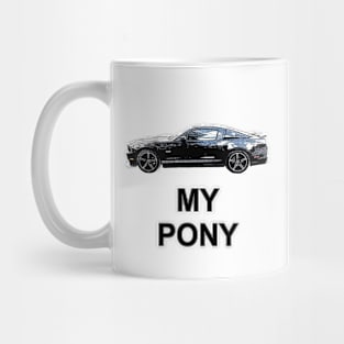 My Pony BLK50Pen Mug